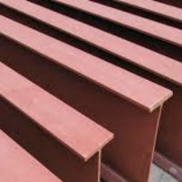 An image showing some metal I beams we fabricated